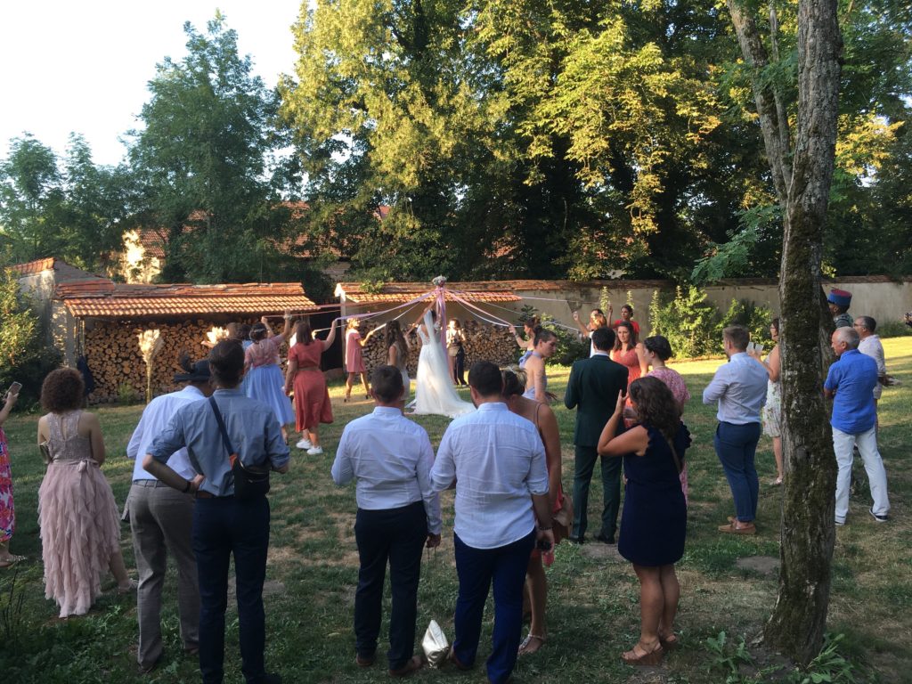 bouquet de la mariée vin d'honneur auvergne